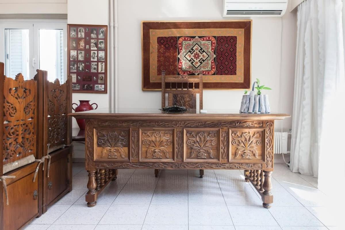 Classical Beauty 3Bd Apt In Peacefull Nea Filothei Athen Eksteriør billede