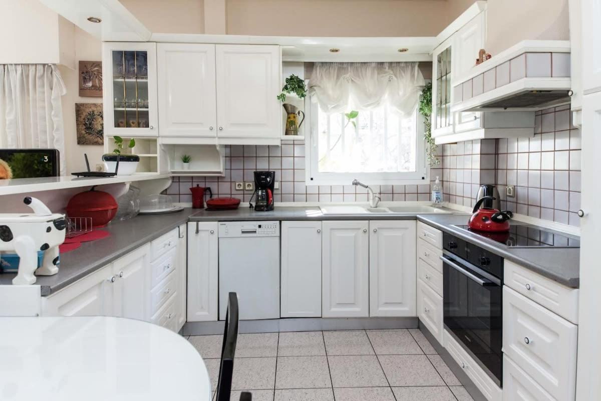 Classical Beauty 3Bd Apt In Peacefull Nea Filothei Athen Eksteriør billede