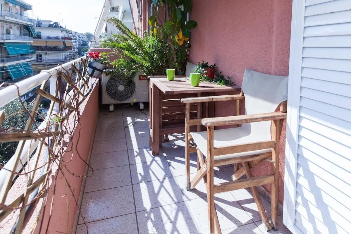 Classical Beauty 3Bd Apt In Peacefull Nea Filothei Athen Eksteriør billede