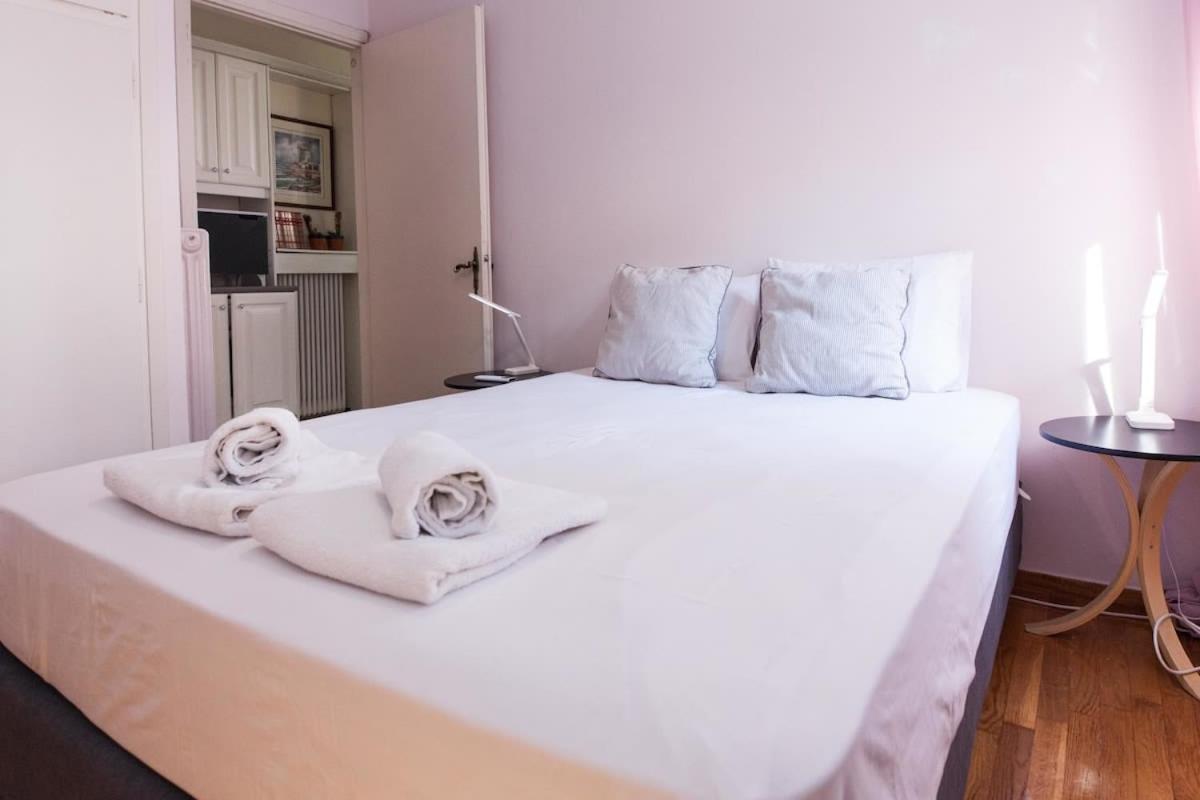 Classical Beauty 3Bd Apt In Peacefull Nea Filothei Athen Eksteriør billede