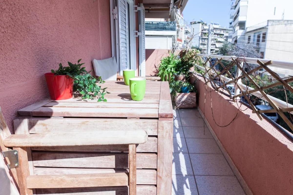 Classical Beauty 3Bd Apt In Peacefull Nea Filothei Athen Eksteriør billede