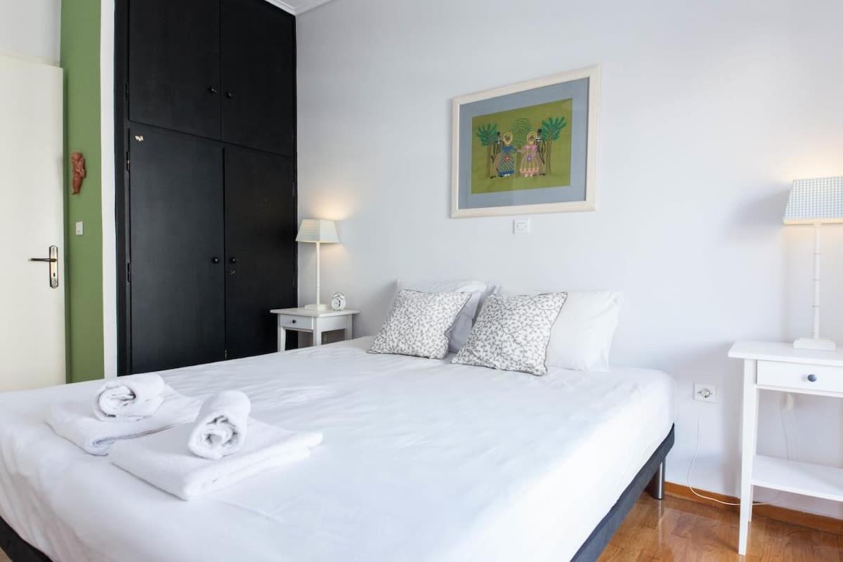Classical Beauty 3Bd Apt In Peacefull Nea Filothei Athen Eksteriør billede