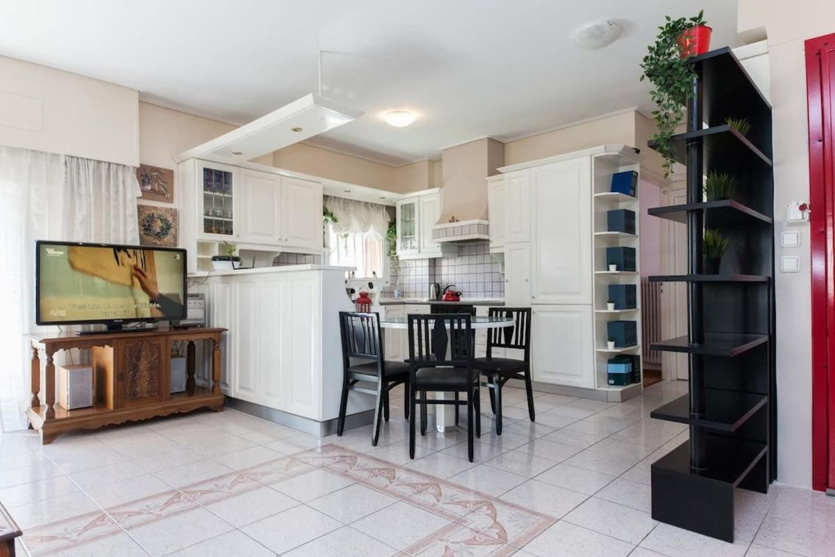 Classical Beauty 3Bd Apt In Peacefull Nea Filothei Athen Eksteriør billede